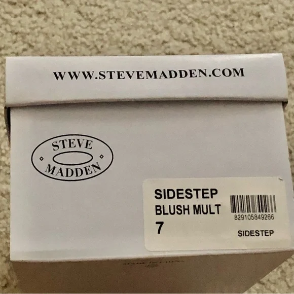 Steve Madden Women’s Sandals Sidestep Sequined Slip On Flats - Picture 12 of 14